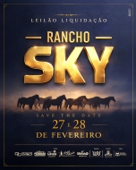 LEILÃO LIQUIDAÇÃO RANCHO SKY - PARTE I